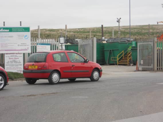 Fleetwood's recycling centre at Jameson Road