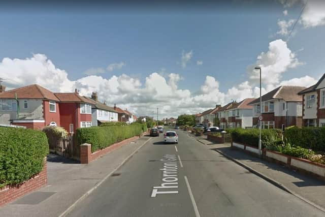 Two fire engines from Fleetwood and Bispham attended a fire involving a first floor bedroom in a home in Thornton Gate, Cleveleys this morning (December 24). Pic: Google