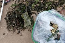 Discarded PPE was found in large amounts on Fylde coast beaches in 2020.
