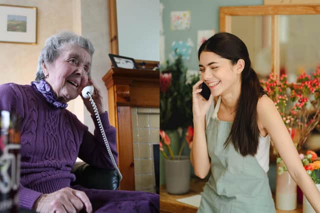 The Lancashire Volunteering Partnership expanded its telephone befriending service as the pandemic struck (image:  Getty Images [posed by actors])