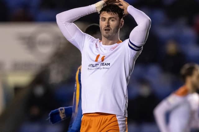 Gary Madine captained the side in the absence of Chris Maxwell