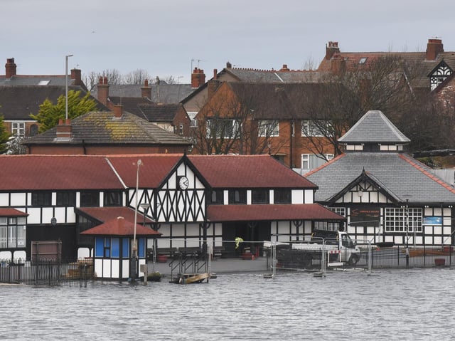 The restoration of the heritage buildings at Fairhaven Lake is a key part of the project