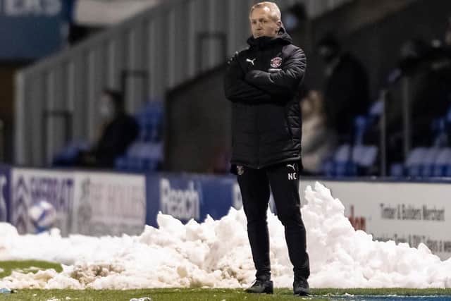 Neil Critchley cut a frustrated figure during Tuesday night's defeat to Shrewsbury