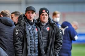 Fleetwood Town head coach Joey Barton sees his side play on Monday night  Picture: Stephen Buckley/PRiME Media Images Limited