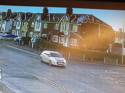 Police want to identify the driver of this vehicle after a hit-and-run collision at the junction of Ashfield Road and Bristol Avenue in Bispham on Tuesday, December 29. Pic: Lancashire Police