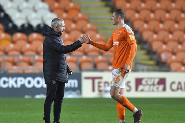 Neil Critchley hopes to extend Dan Ballard's loan with Blackpool