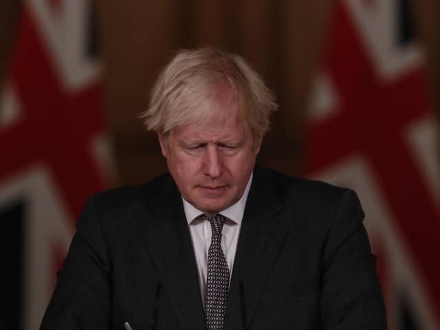 UK Prime Minister Boris Johnson