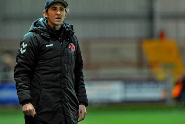 Joey Barton was in charge of Fleetwood for 123 games