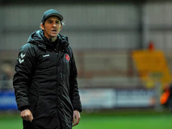 Joey Barton was in charge of Fleetwood for 123 games