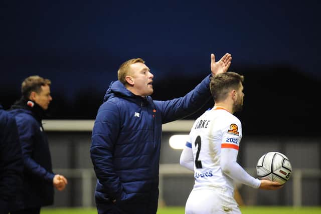 Nick Chadwick saw AFC Fylde win at the weekend  Picture: Steve McLellan