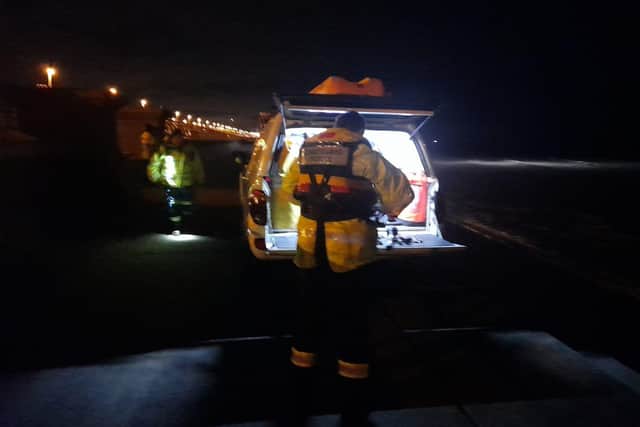 HM Coastguard rescue officers were called out at 2am this morning (Tuesday, January 5) to assist police with a concern for welfare incident near Manchester Square in Blackpool. Pic: HM Coastguard