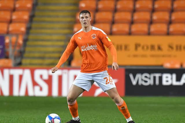 Daniel Ballard has played eight times so far for Blackpool