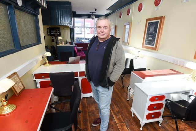 The digital nomad hotel in Blackpool owned by former paparazzi photographer Duncan Ridgley who hopes to make the resort THE place to stay in the UK