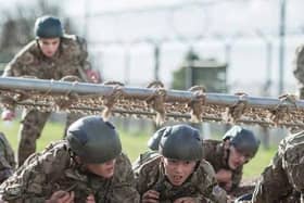 Fleetwood's Royal Marines Cadets are holding virtual meetings now but hope to get back to these kinds of  outdoor activities after lockdown
