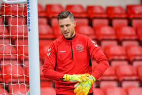 Jayson Leutwiler has departed Fleetwood Town  Picture: Stephen Buckley/PRiME Media Images Limited