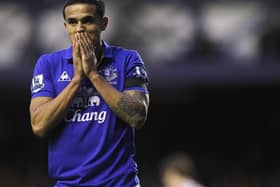 Tim Cahill in his Everton days
