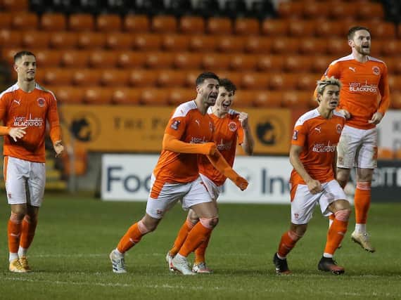 Blackpool deservedly edged past West Brom following a penalty shootout win