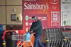 Sainsbury’s said its security staff at entrances will “challenge” shoppers