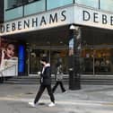 Department store chain Debenhams has said it will permanently close six branches