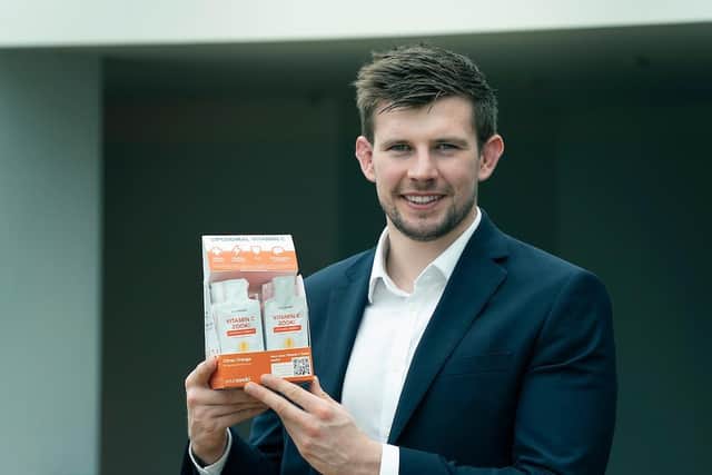 Marcus Mollinga with one of the YourZooki products