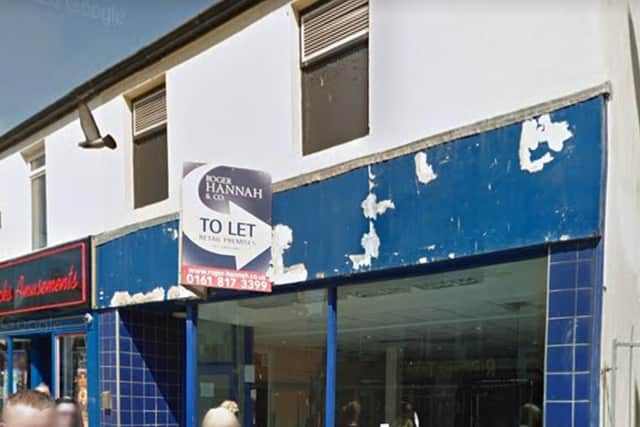The premises on Abingdon Street - picture from Google
