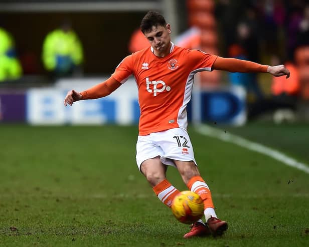 Flores helped Blackpool to promotion from League Two in 2017