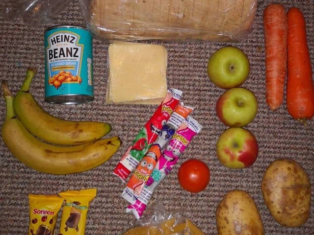 An image of free school meals provided by Twitter user Roadside Mum sparked controversy in national news this week.