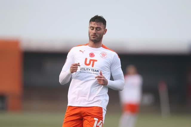 Gary Madine is one of 10 players who are out of contract at the end of the season
