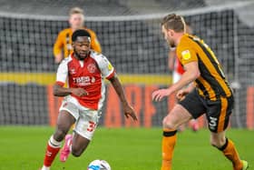 Shayden Morris impressed for Fleetwood Town in midweek  Picture: Stephen Buckley/PRiME Media Images Limited