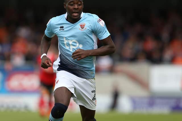 Osayi-Samuel helped Blackpool seal promotion from League Two during the 2016/17 campaign
