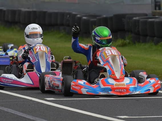 Sam Gornall will represent Great Britain at a top international competition on the Algarve  Picture: Kartpix.net