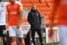 Blackpool head coach Neil Critchley