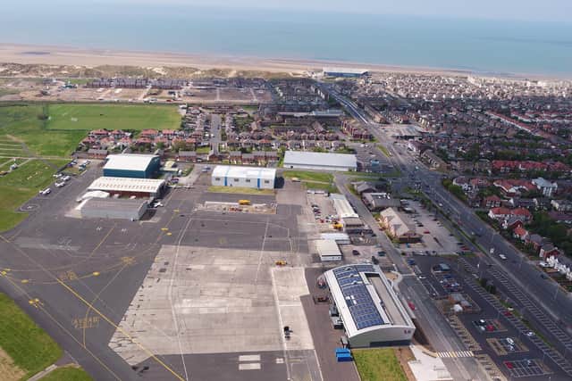 Blackpool Airport has won specialist support to help with its future development