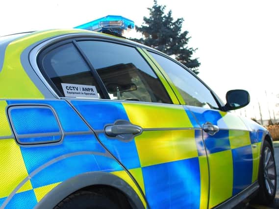 Police were called out to a collision on Fleetwood seafront