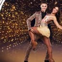Joe-Warren Plant makes his debut with partner Vanessa Bauer on Dancing on Ice ITV pictures