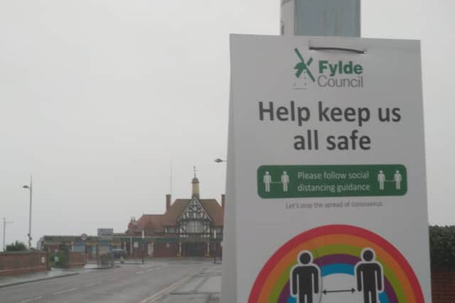 Coun Buckley has thanked residents for helping keep Fylde's infection rate relatively low