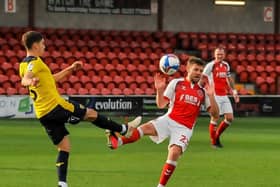 Fleetwood Town midfielder Sam Finley  Picture: Stephen Buckley/PRiME Media Images Limited