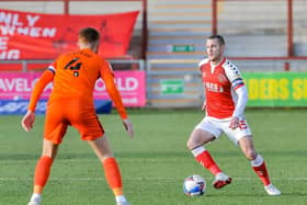 Paul Coutts made 67 appearances over 18 months at Fleetwood Town