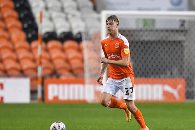 Teddy Howe has not played a league game for Blackpool this season