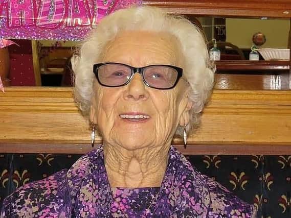 Edith Wilkinson celebrates her 101st birthday on Saturday