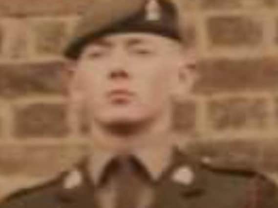Jason in his army days