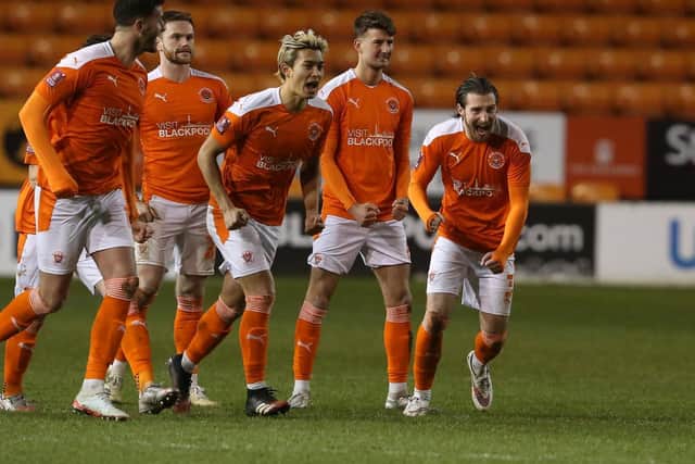 Blackpool defeated West Bromwich Albion on penalties in round three