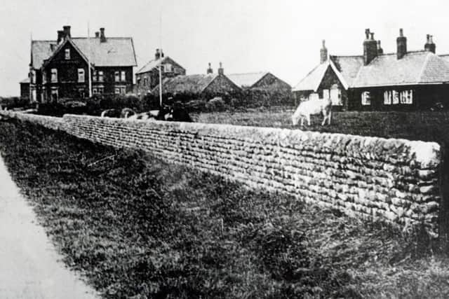 Victoria Road West looking west with Cleveleys hotel in the far distance on the right