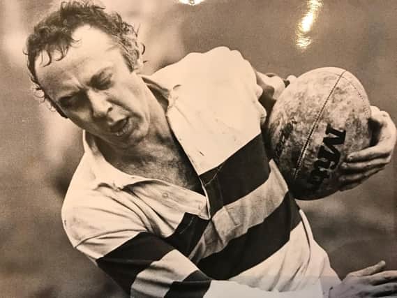 David Grime - a top player from a distinguished Blackpool family
Picture: FYLDE RFC