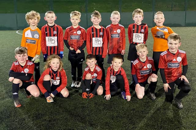 Poulton Youth Football Club’s Under 8s
