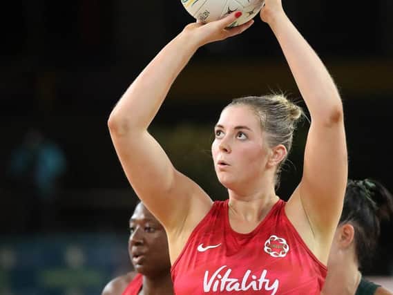 Eleanor Cardwell played in all three matches against the Superleague Allstars