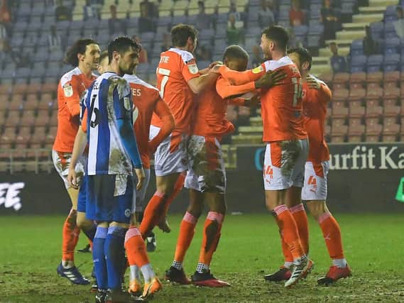 Blackpool hit FIVE in the league away from home for the first time since 2011