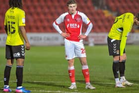 The recalled Harvey Saunders went close against Northampton but Fleetwood's struggle for goals goes on