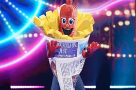 Sausage from ITV's The Masked Singer
Picture: ITV