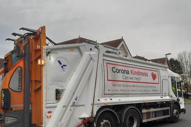 Savings have been made by a more efficient waste collection service